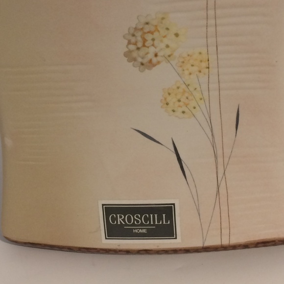 Tissue Box Cover Beige by Croscill Ceramic - Picture 7 of 8